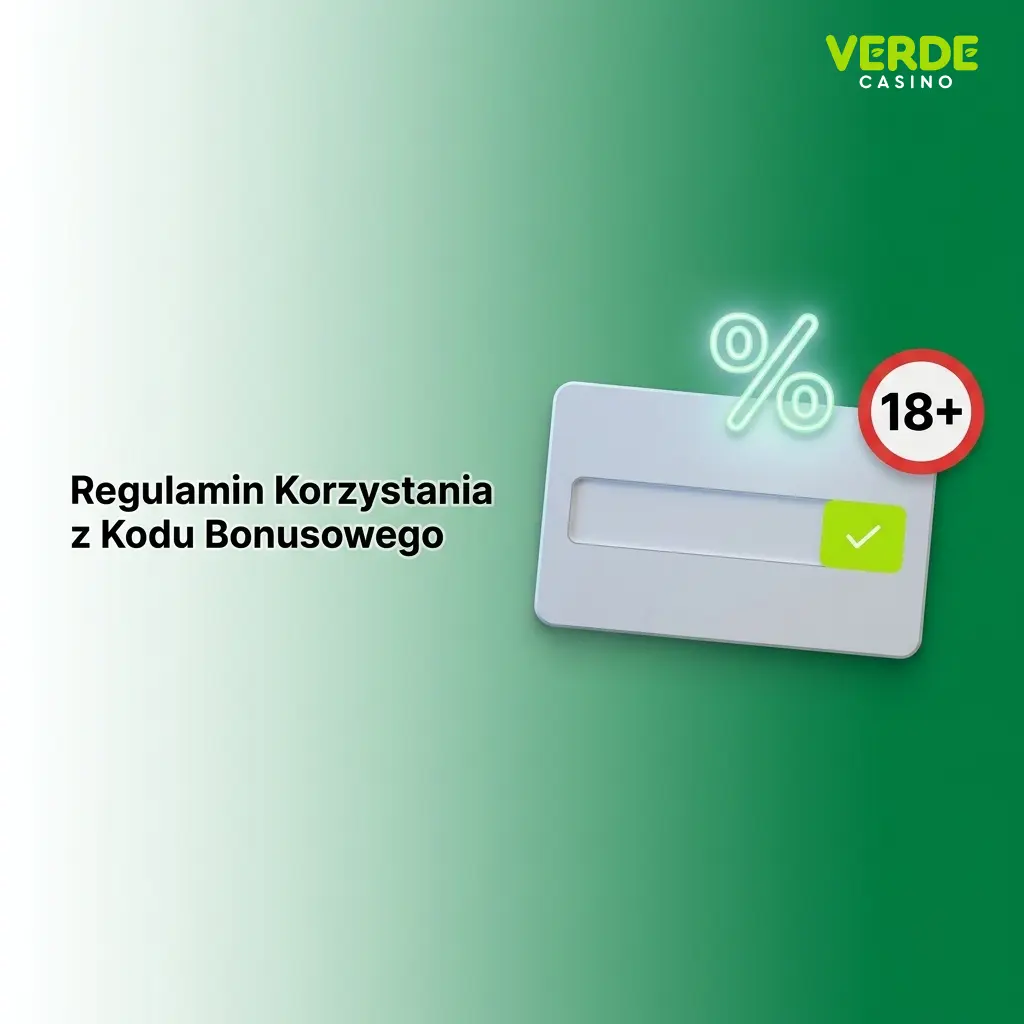 Regulamin kodu bonusowego Verde Casino: warunki obrotu 35x, bonus do 5000 PLN i 220 darmowych spinów