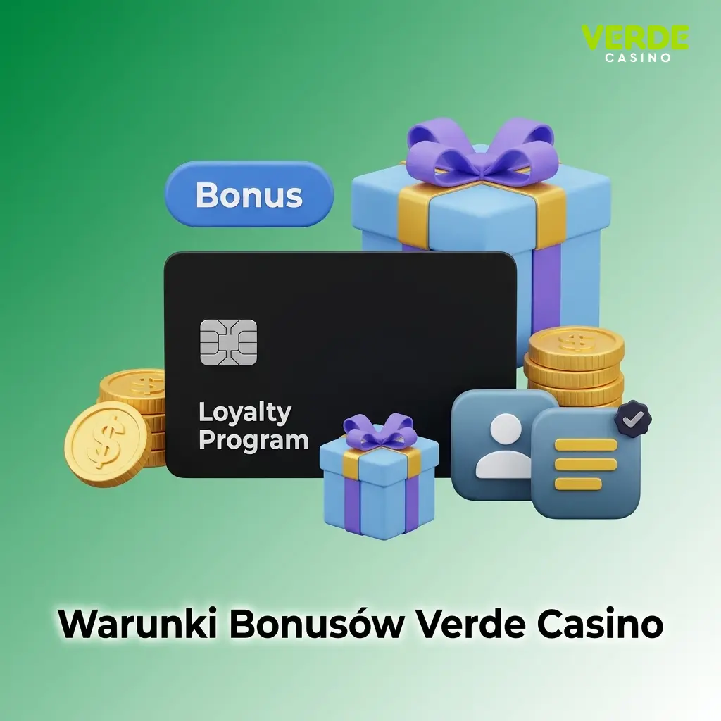 Warunki bonusów Verde Casino: obrót x30-x40, minimalny depozyt 80 PLN, darmowe spiny ważne 24h