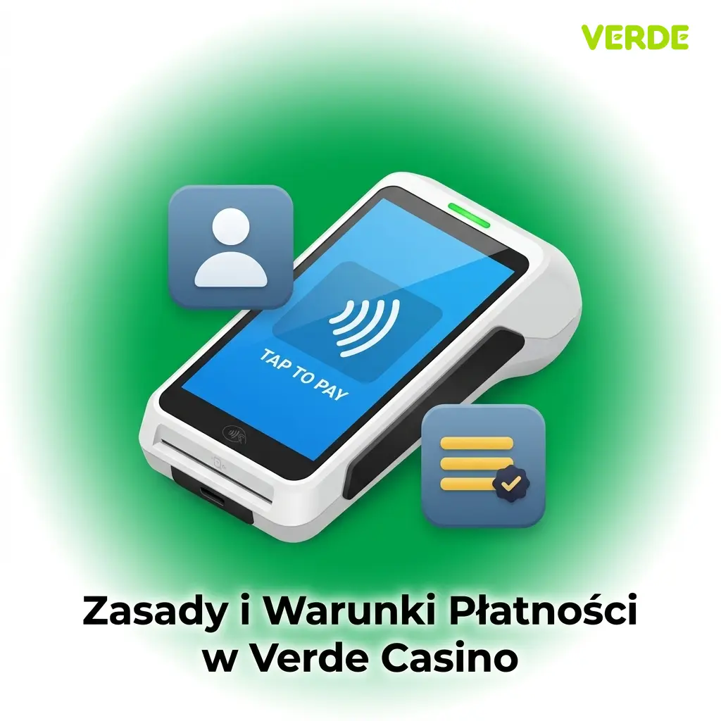 Zasady płatności Verde Casino: weryfikacja KYC, limity wypłat do 30 000 PLN i warunki obrotu bonusem.